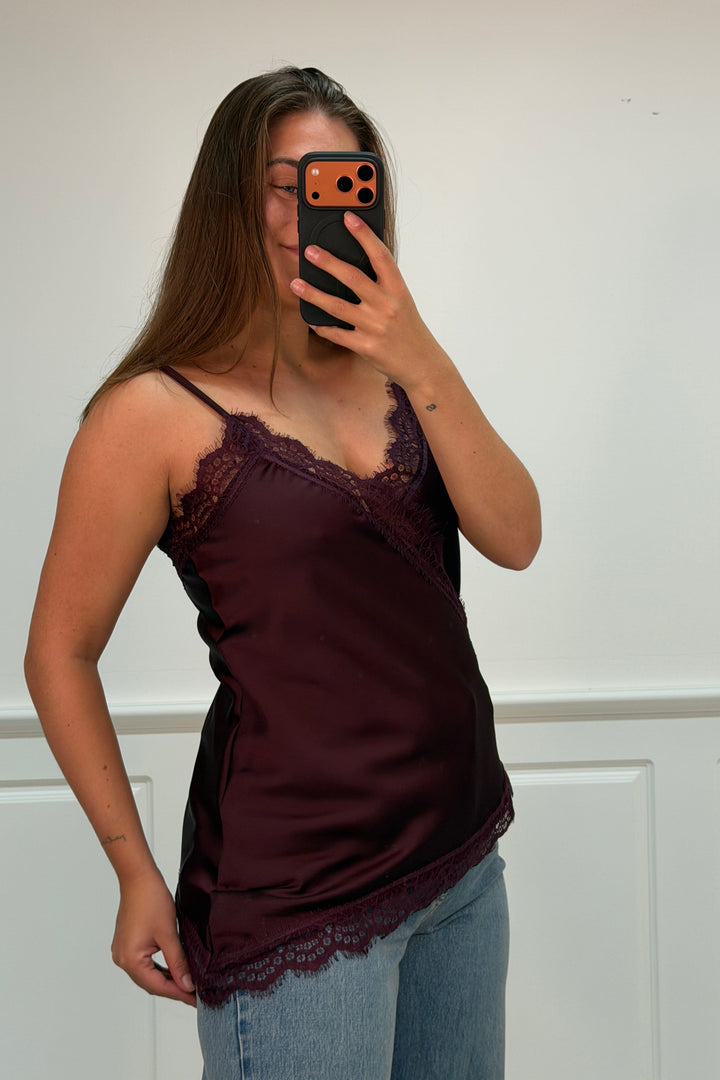 A-bee - Ivanka top - Plum Toppe 