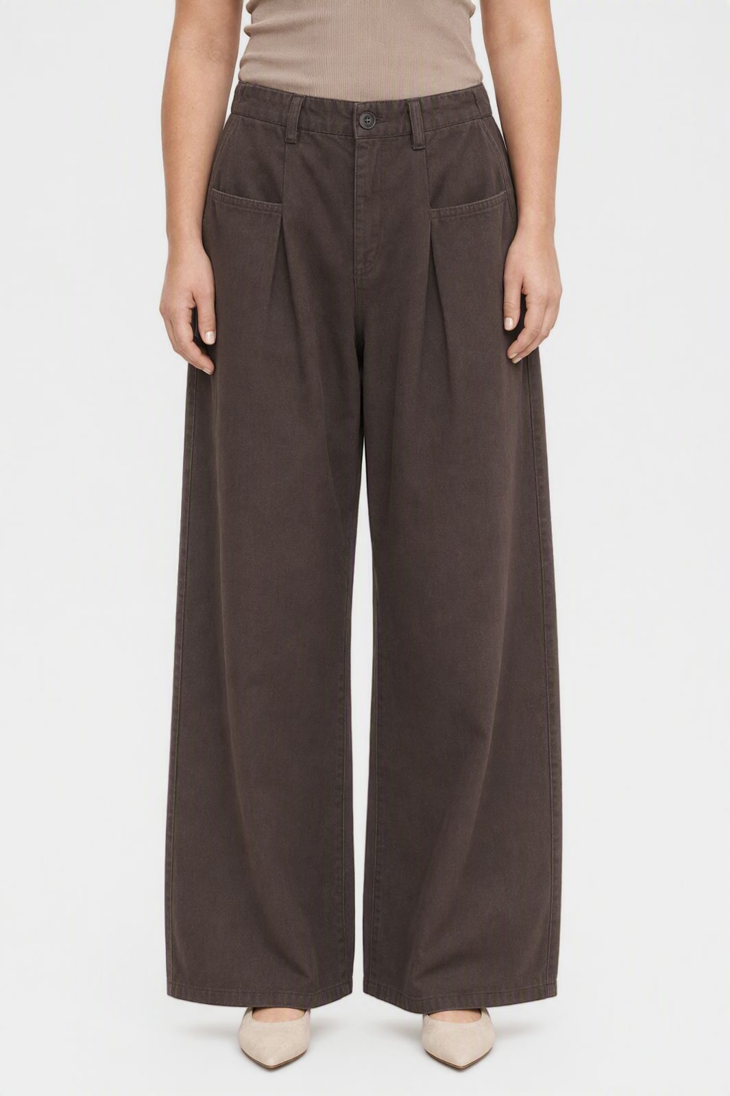 CE_IMG - A-Bee - Kalista Jeans - Brun - 38/M