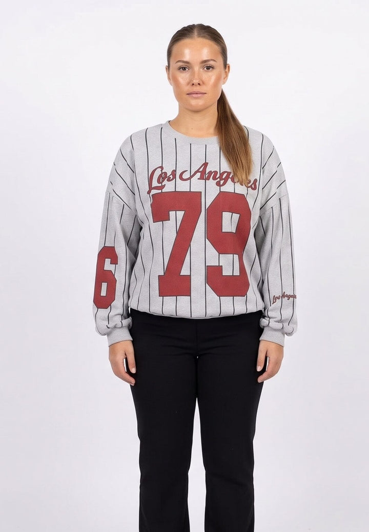 CE_IMG - A-Bee - Lisette Sweatshirt - Grå - S/M