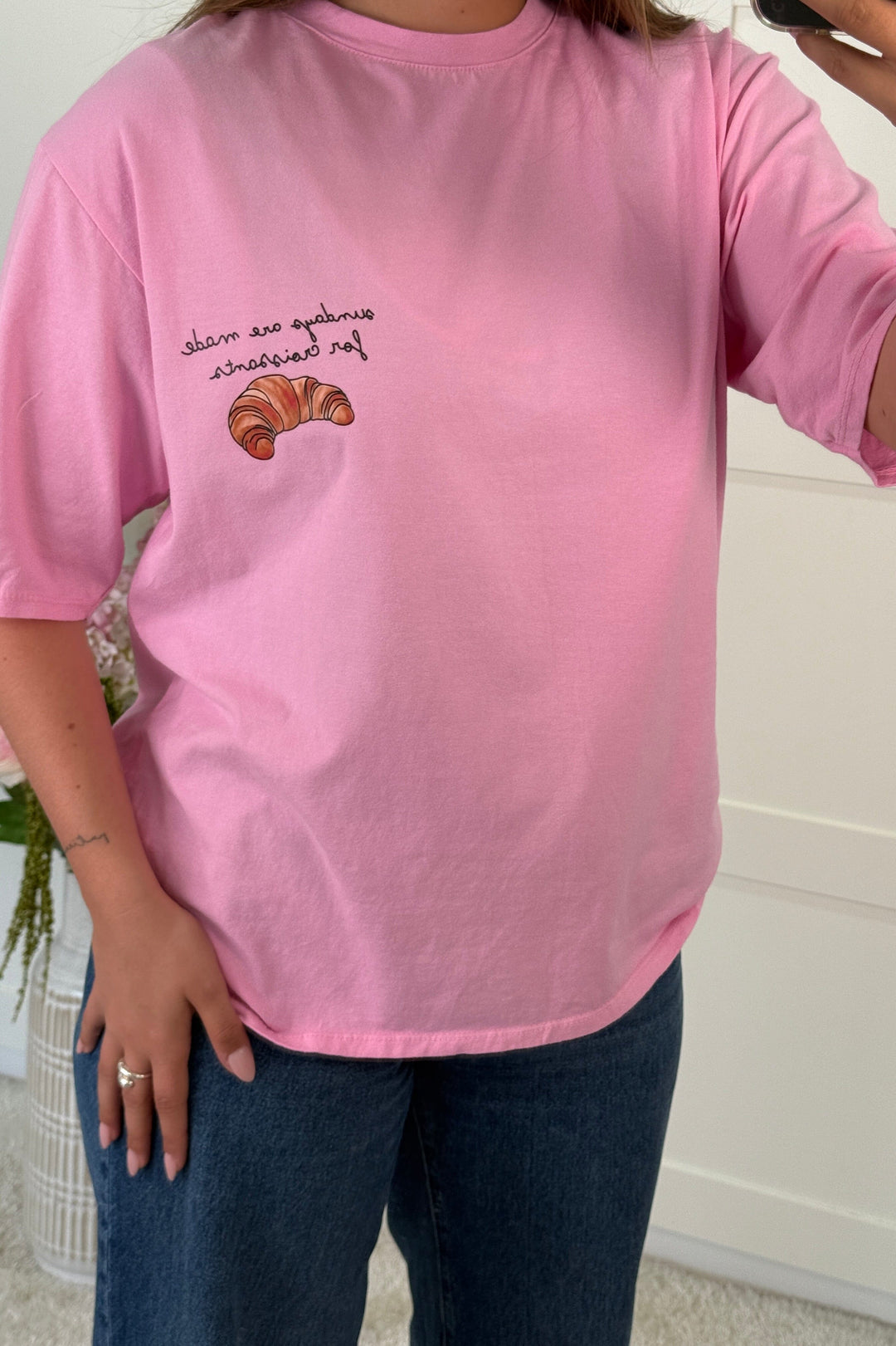 A-bee - Madison T-shirt T-shirt - Pink T-shirts 