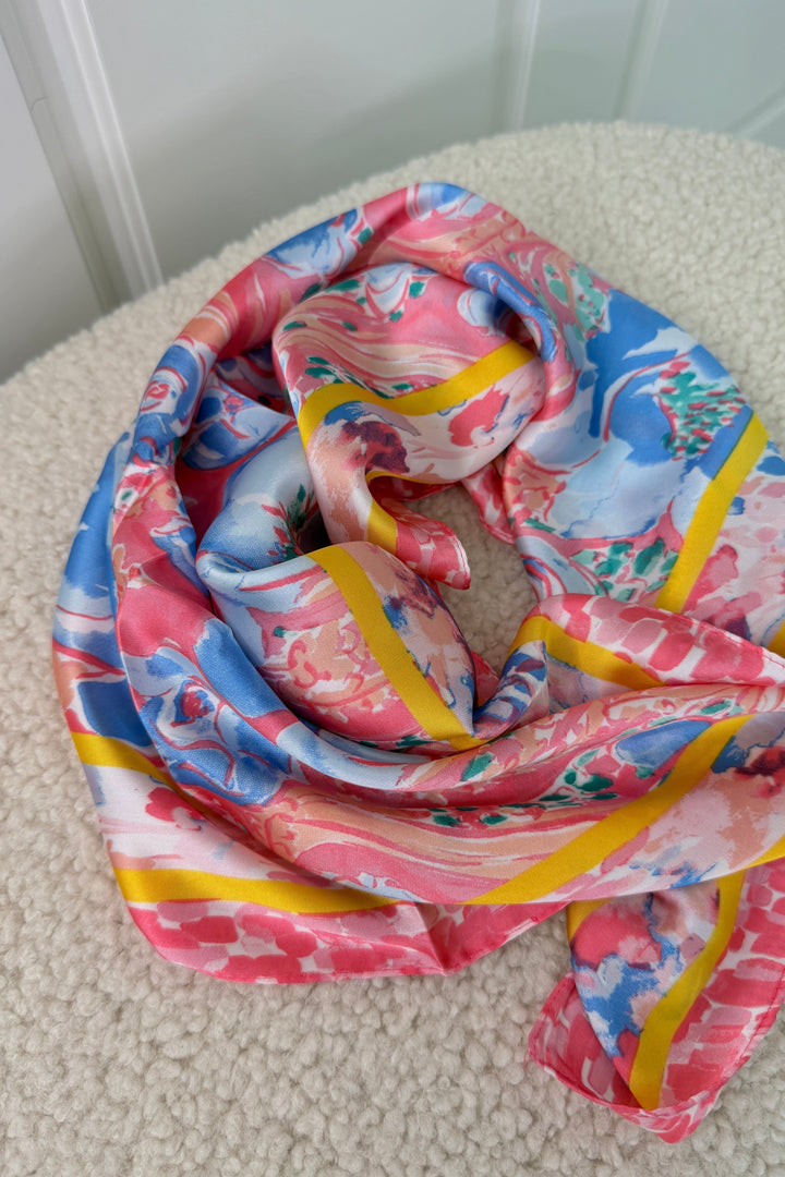 A-bee - Maelys Scarf - Fuschia Tørklæder 