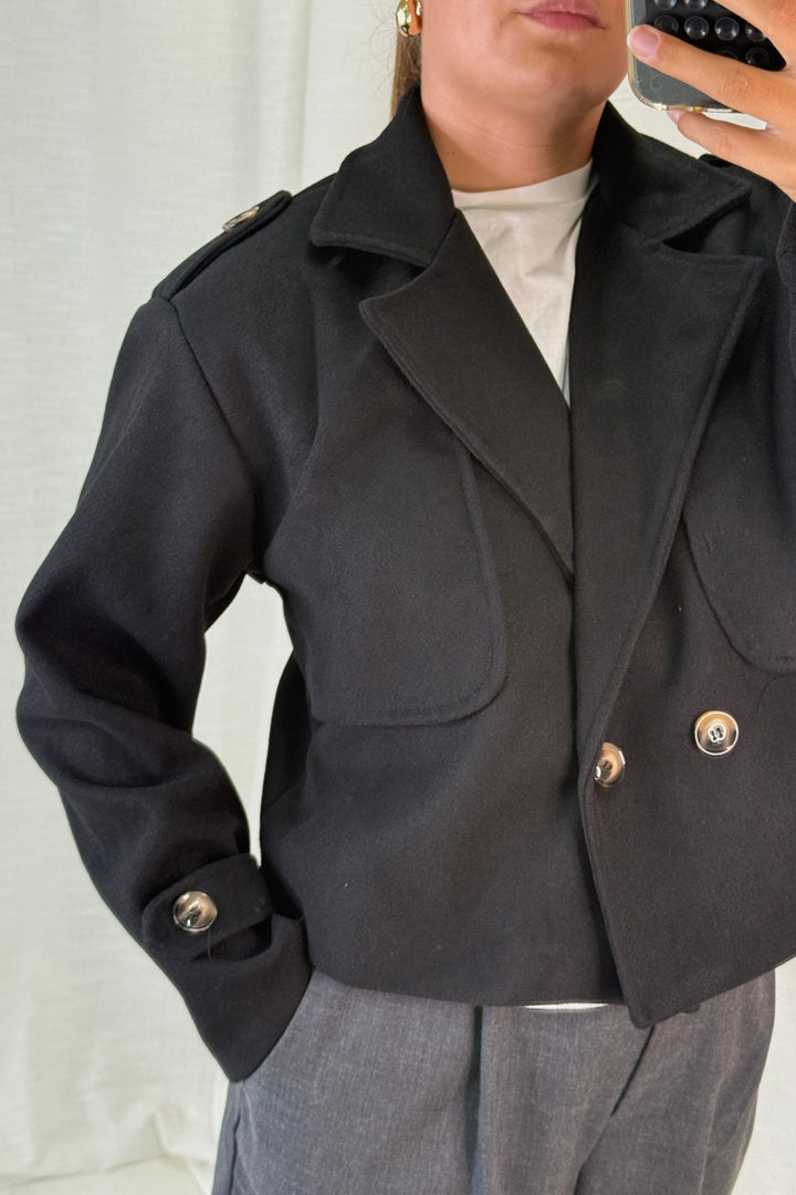 A-bee - Naomi Jacket - Black Jakker 