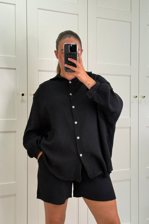 A-bee - Pauline- Black Shorts 