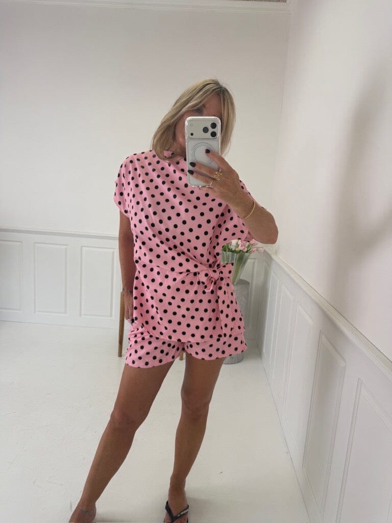 A-Bee - Rahel 8751-1 Shorts - Pink Shorts 