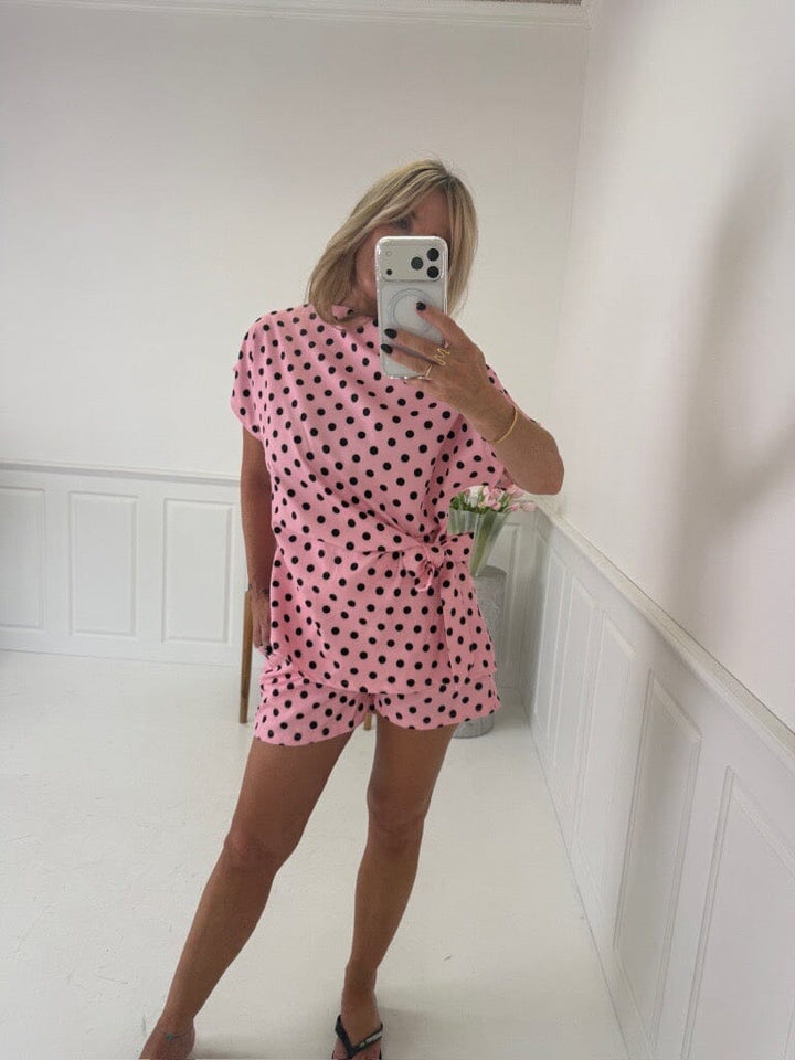 A-Bee - Rahel 8751-1 Shorts - Pink Shorts 