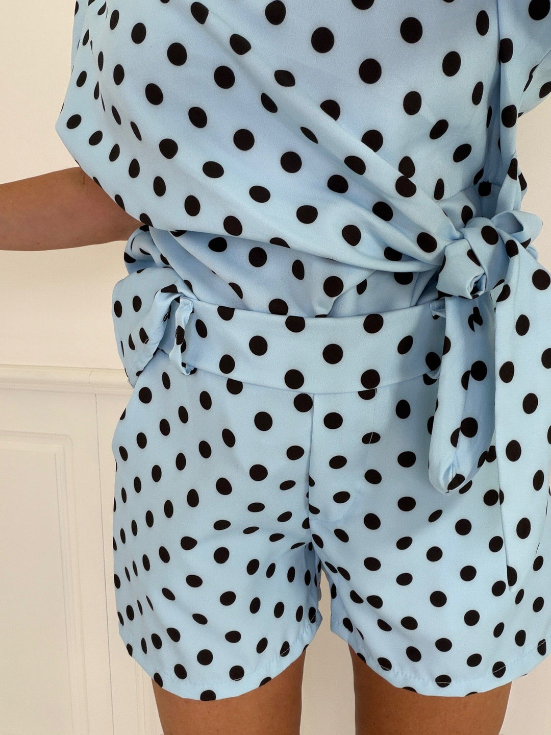 A-Bee - Rahel 8751-1 Shorts - Sky Blue Shorts 