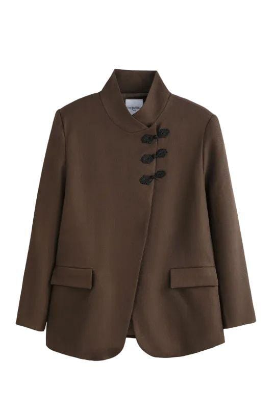 A-Bee - Sorina Blazer - Brown Blazere 