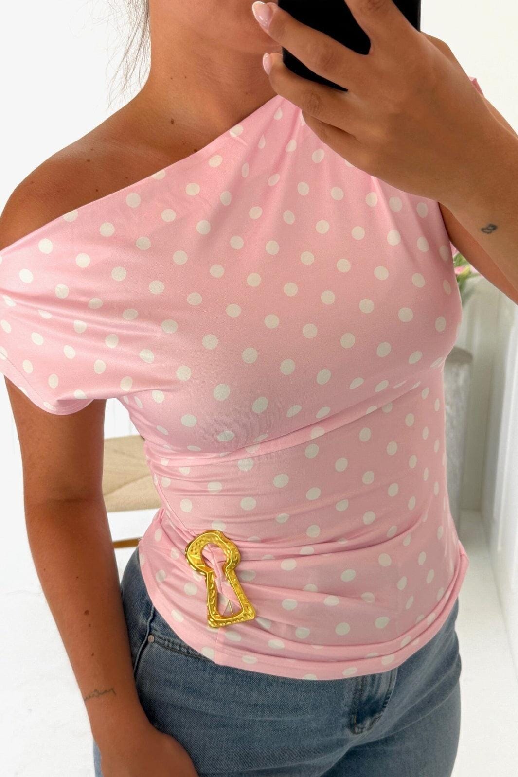 A-Bee - Ysabel T-Shirt - Pink T-shirts 