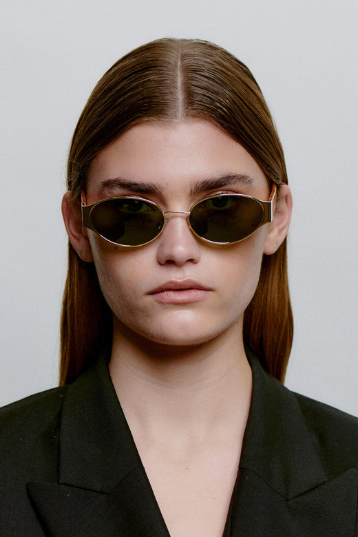 A. Kjærbede - Bella KL2602 - Gold Burnt Amber Solbriller 