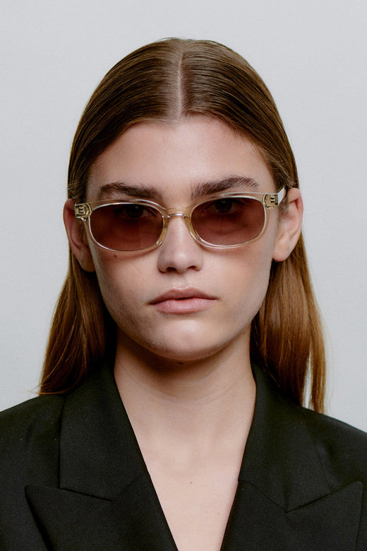 A. Kjærbede - Charlie KL2605 - Ecru Transparent Solbriller 