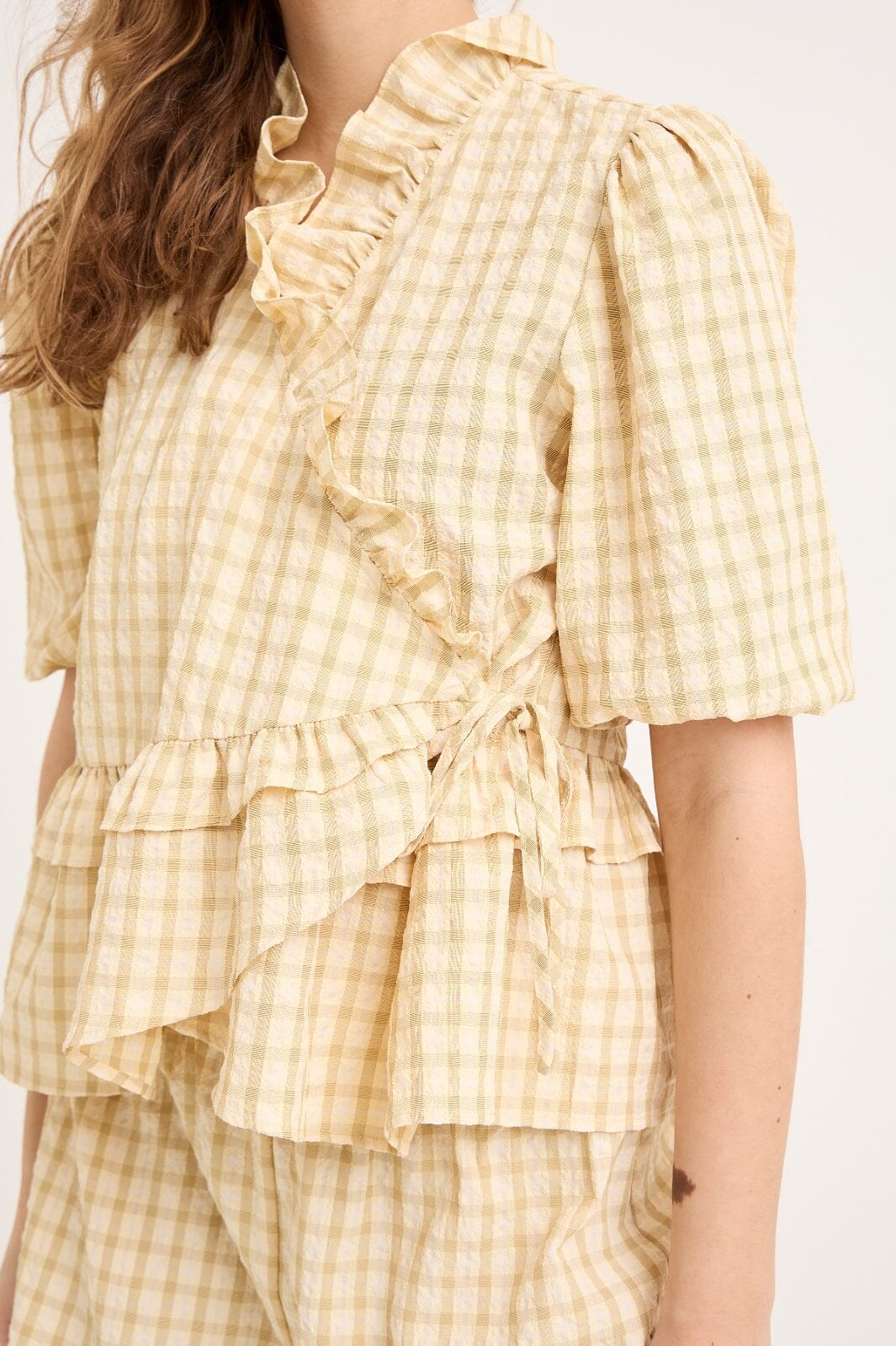 A-View - Aulina Blouse AV6070 - 069 - Pale Yellow