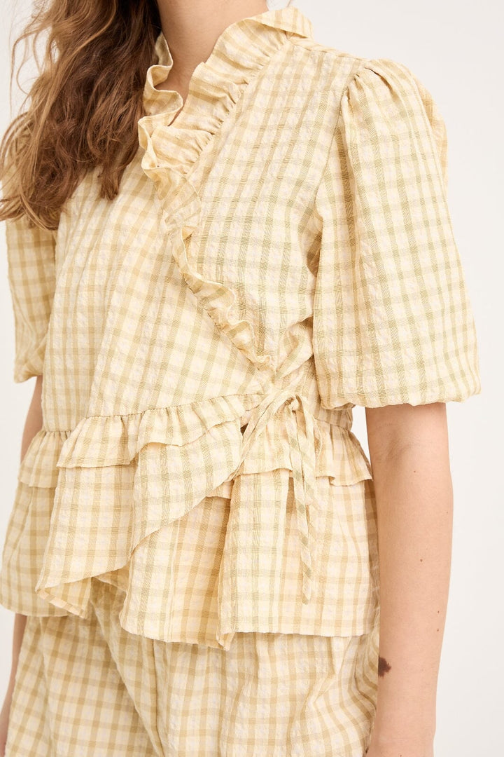 A-View - Aulina Blouse AV6070 - 069 - Pale Yellow