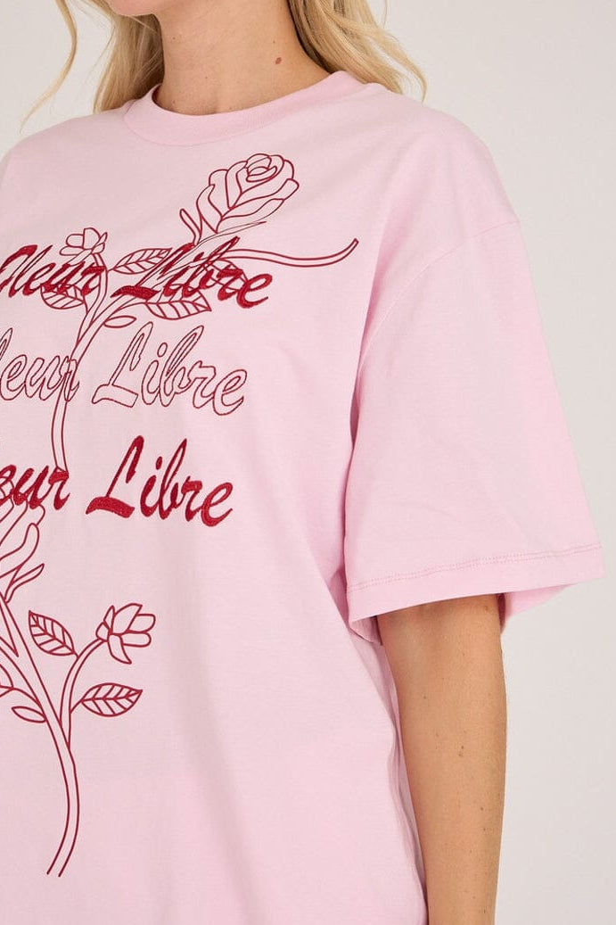 A-View - Best Libre Tee AV8121 - 255 - Rose/Red