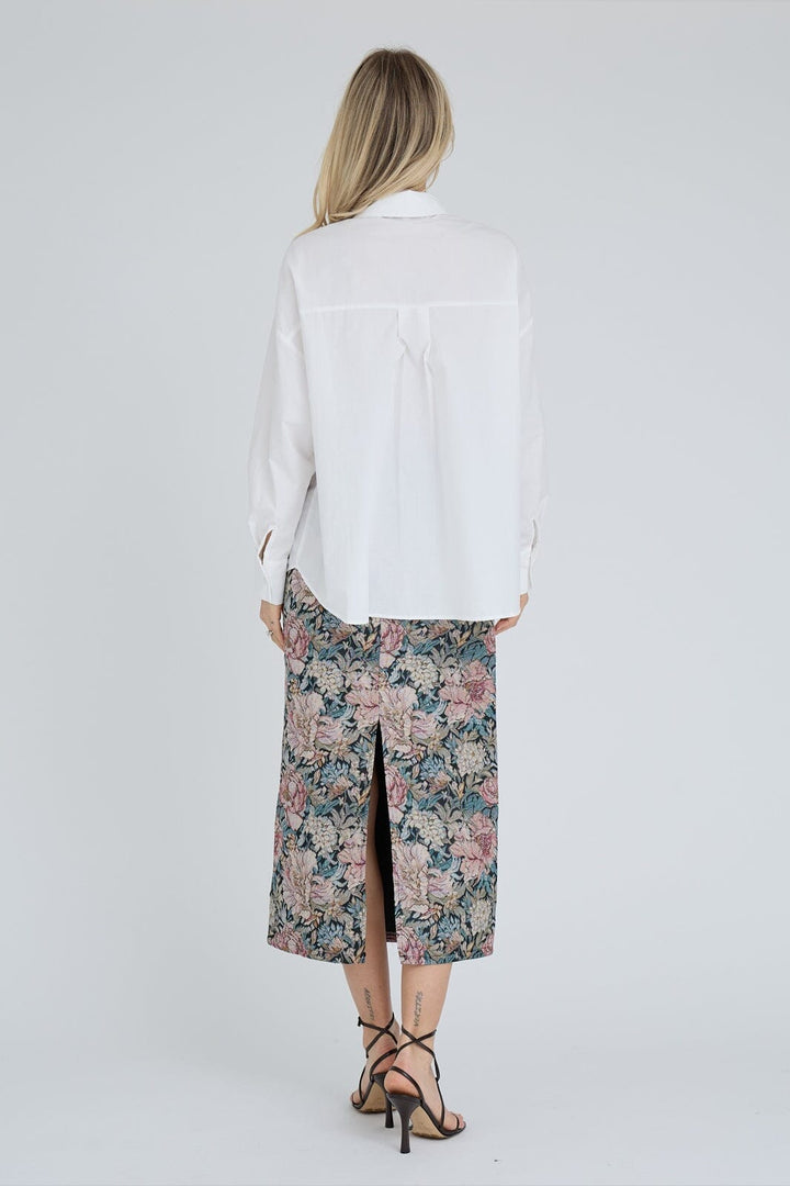 A-View - Brocade Skirt AV9408 - 311 - Sand/Black