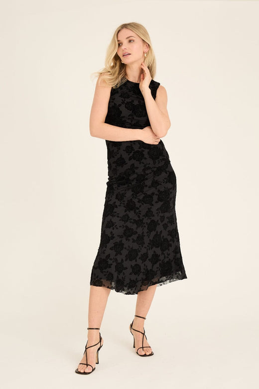 A-View - Claudine Skirt AV7003 - 999 - Black Nederdele 