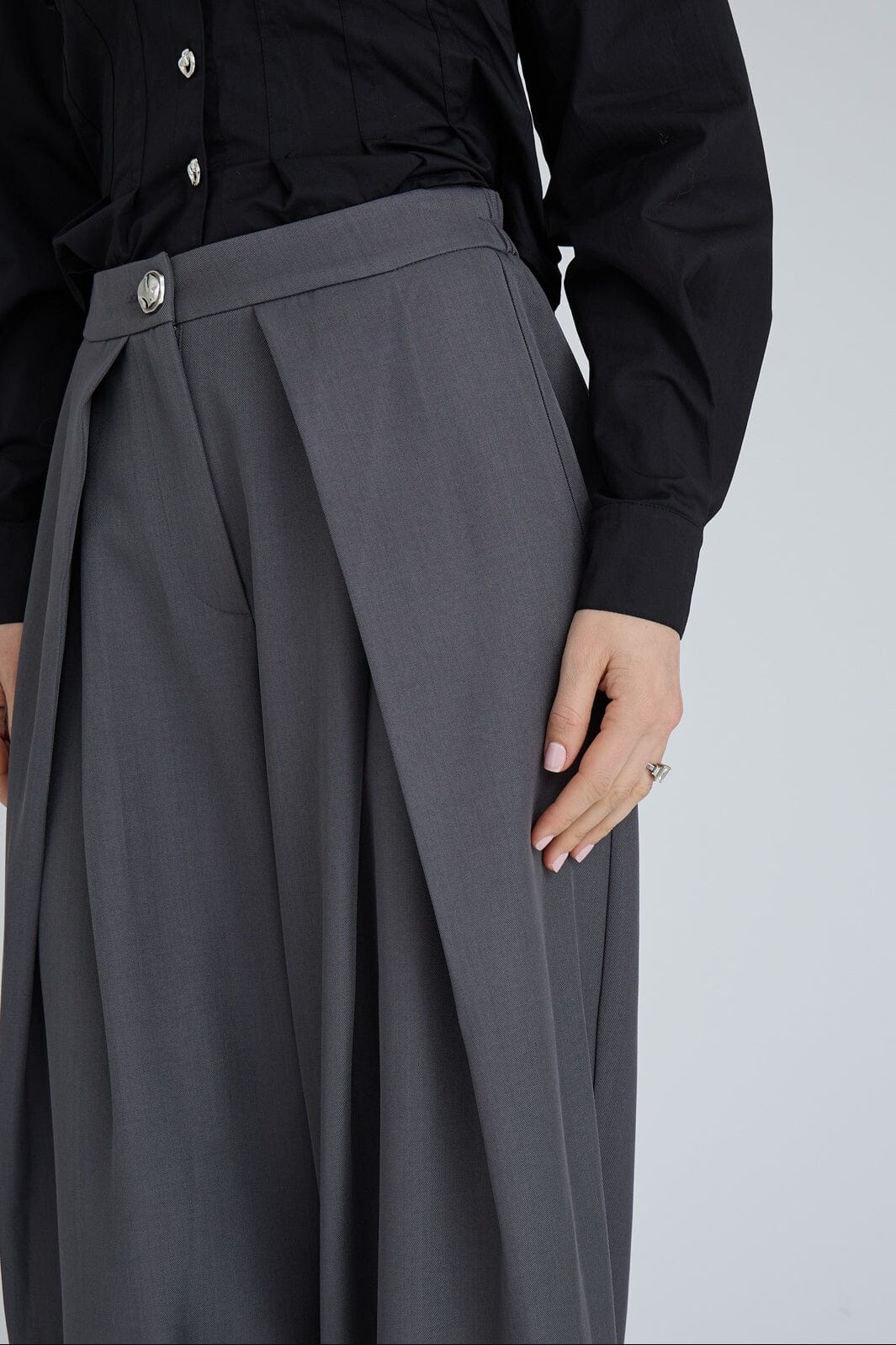 A-View - Jula Pants AV8393 - 990 - Medium Grey Melange
