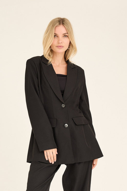 A-View - Juliette Blazer AV6091 - 999 - Black Blazere 