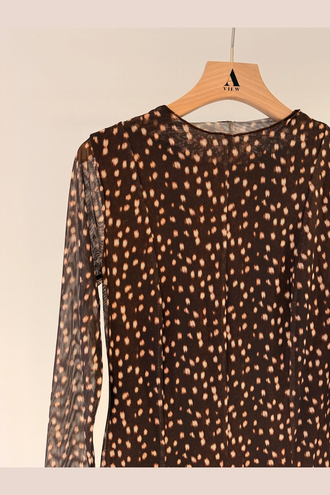 A-View - Messa Bambi Dress AV8341 - 194 - Dark Brown