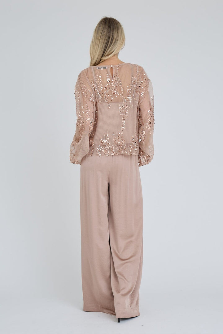 A-View - Ying Blouse AV8377 - 316 - Almond