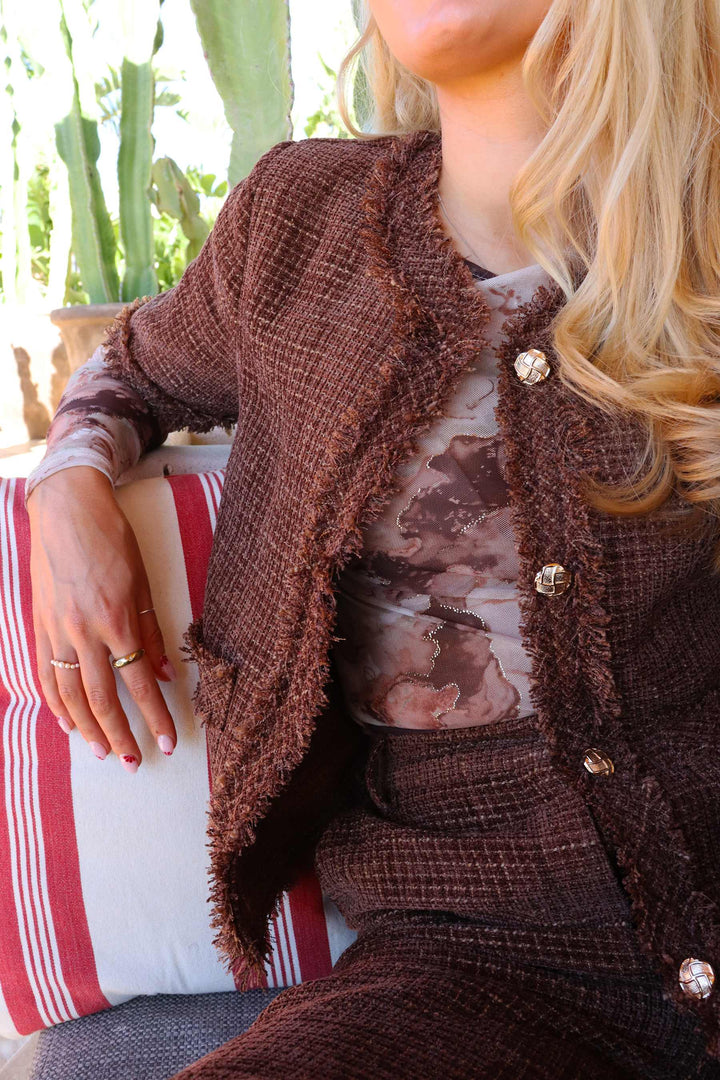 Liberte - Coco Ss Jakcet 22182 - Mocca