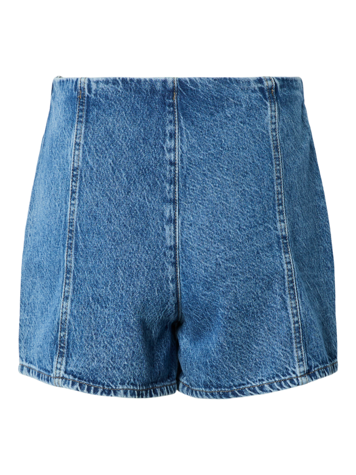 Pieces - Pcfilum Denim Skort - 4812702 Medium Blue Denim