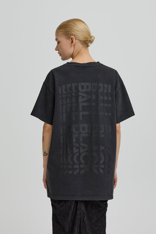 Ball - Basalvira Boxy Tee 50408152 - 193911 - Black T-shirts 