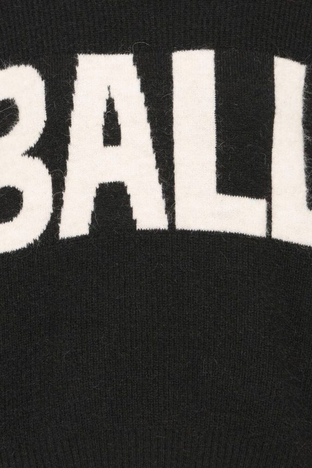 Ball - Bastacy Rib Logo Pullover 50405353 - 193911 - Black