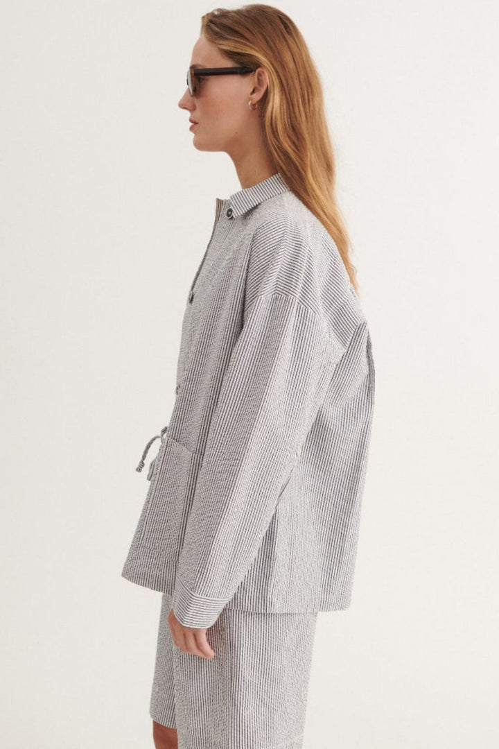 Basic Apparel - Asta Jacket BA570-01 - 690 - Bright White / Sky Captain