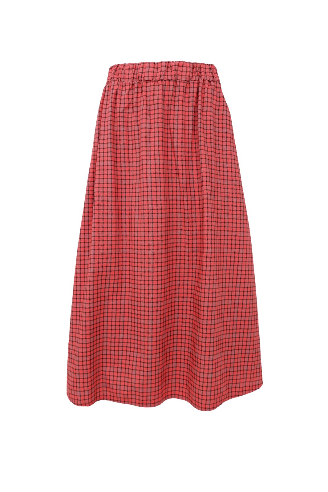 Black Colour - Bcabbie Skirt 40728 - Red Check