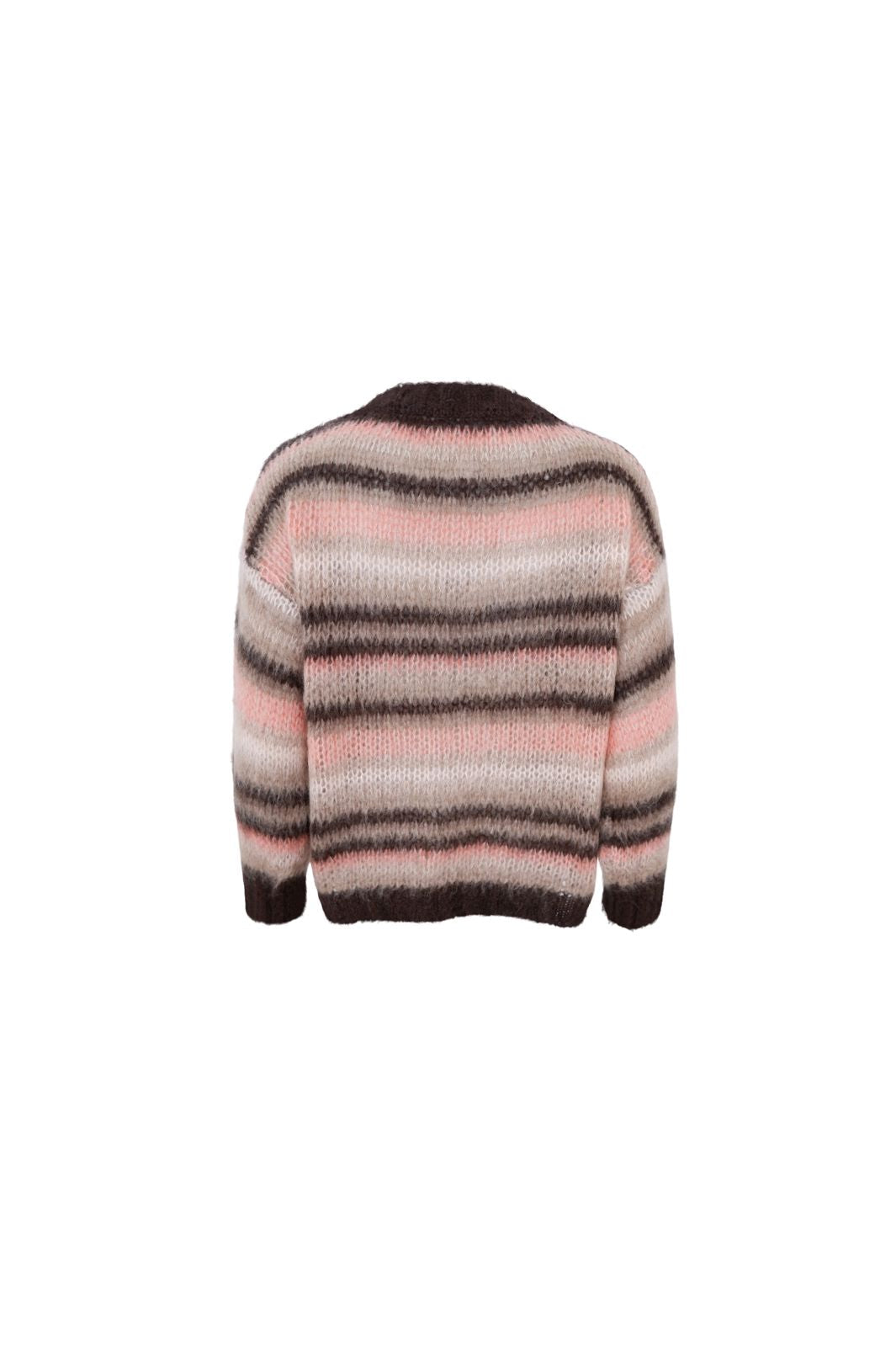 Black Colour - Bcalana Striped Jumper 1268 - Soft Rose