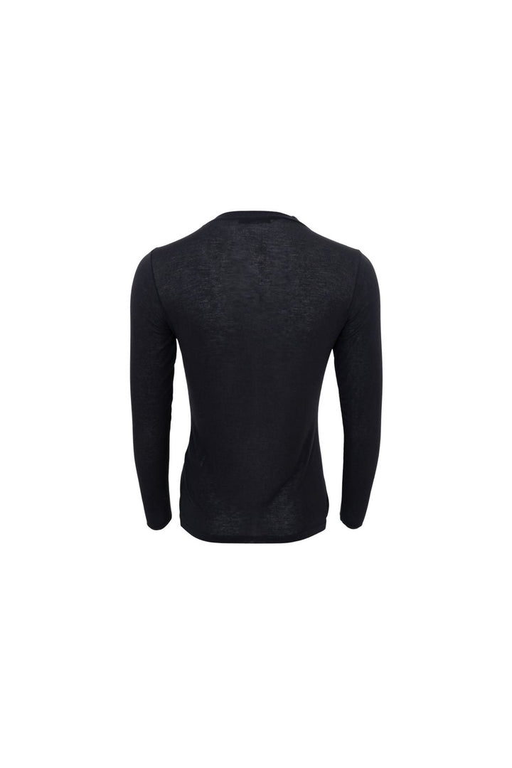 Black Colour - Bcalba Ls Tee 41260 - Shirts,Mesh & Basic Blouses - Coffee Solid