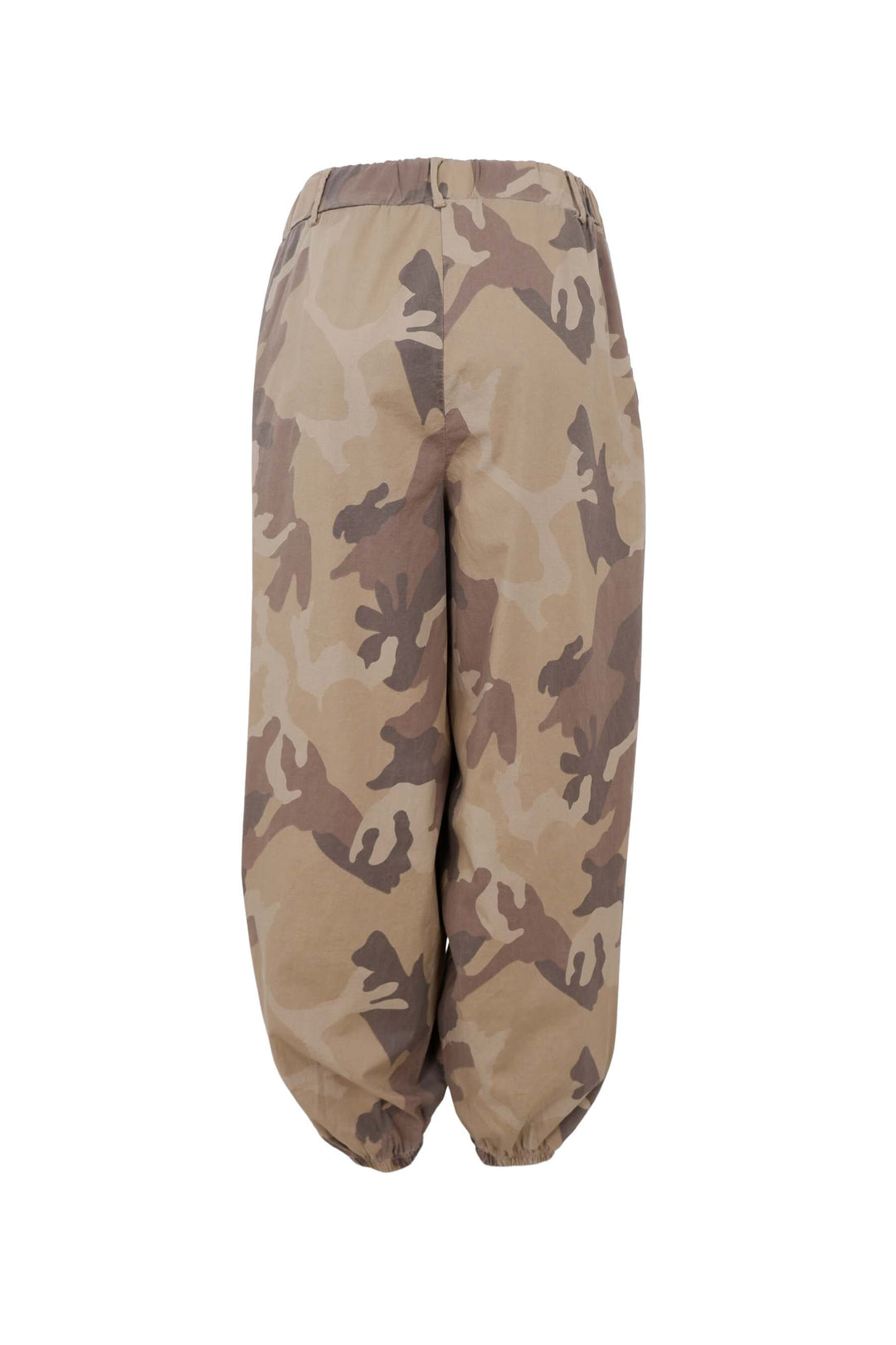 Black Colour - Bcally Balloon Pant 41202 - Brown Camouflage Bukser 