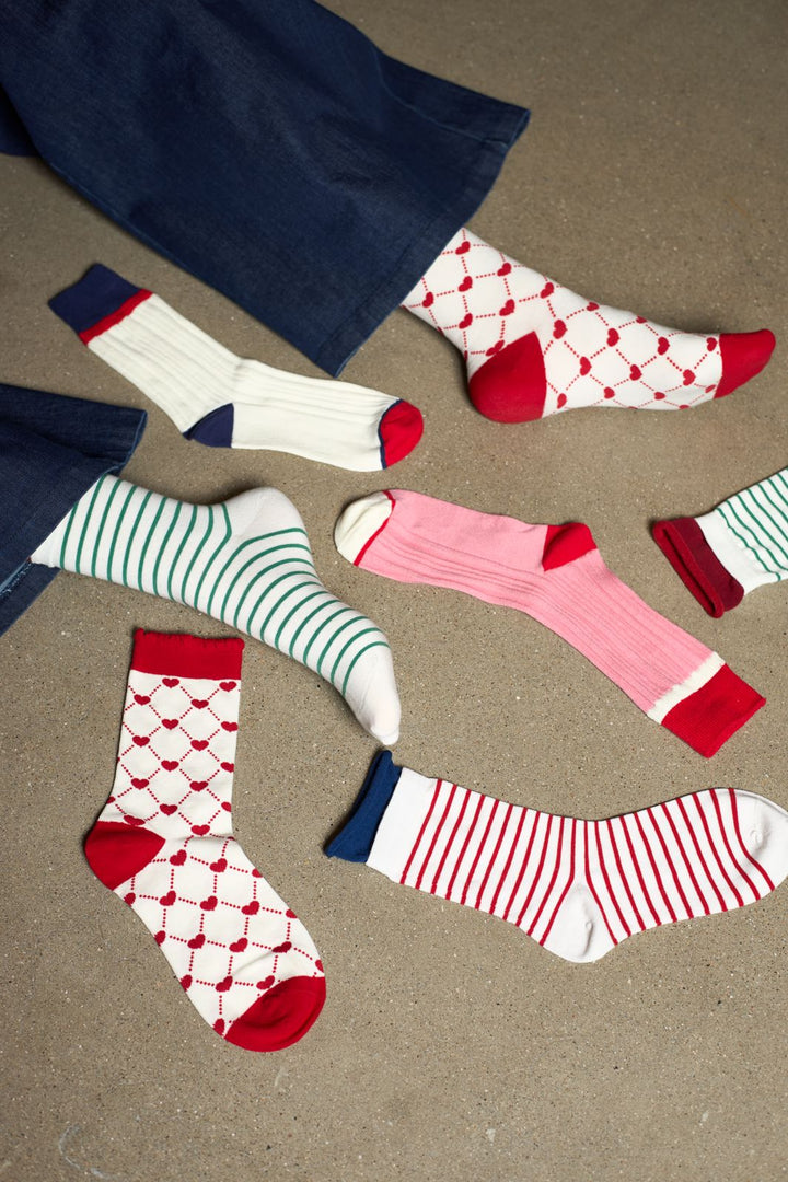 Black Colour - Bcangeline Sock 8504 - Creme