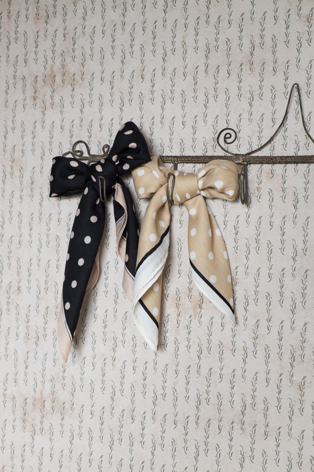 Black Colour - Bcanneli Mini Scarf 3652 - Black