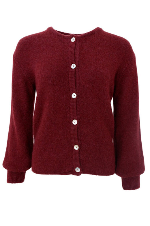 Black Colour - Bcbella Knit Cardigan 1205 - Plum Cardigans 