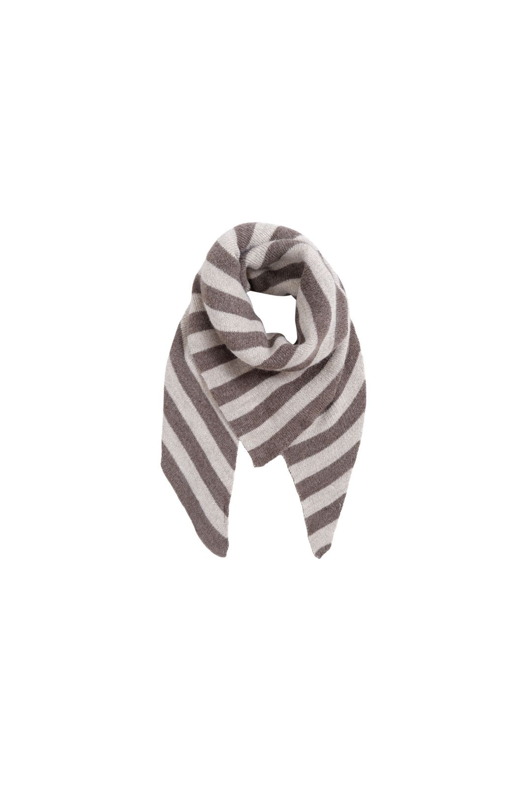 Black Colour - Bcbex Stripe Scarf 208440 - Nougat
