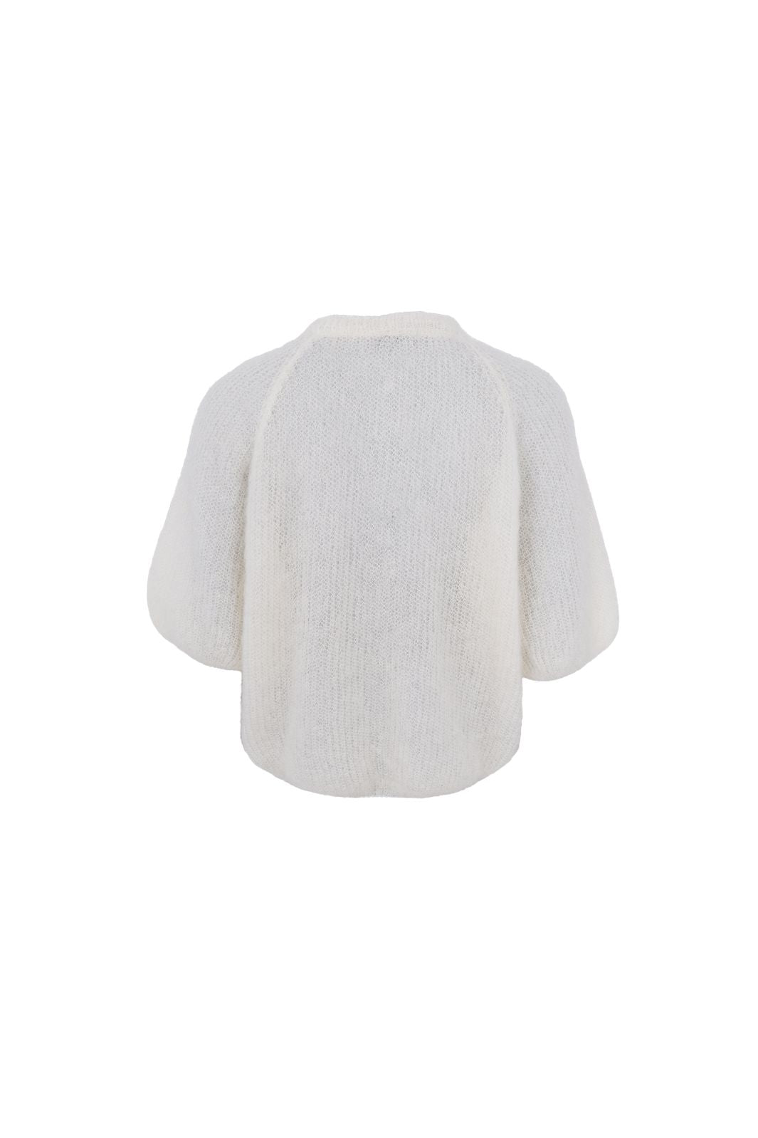 Black Colour - Bcbjoerk Patent Knit Cardigan 1251 - Off White