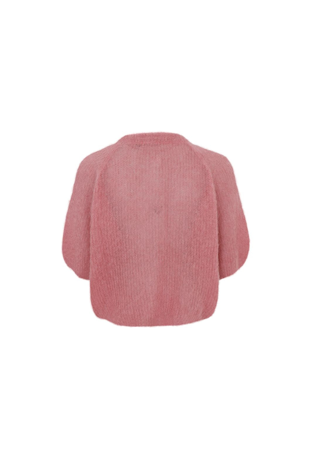 Black Colour - Bcbjoerk Patent Knit Cardigan 1251 - Warm Rose