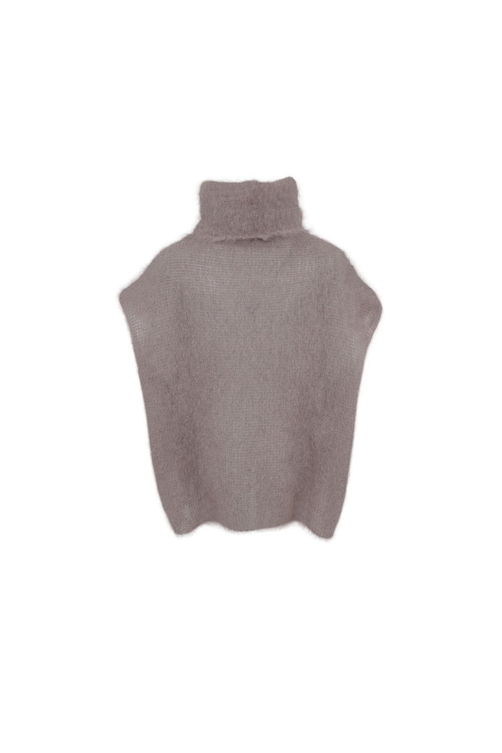 Black Colour - Bcbjoerk Rollneck Vest 1216 - Taupe
