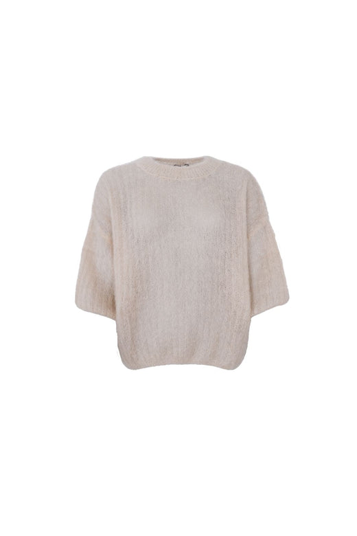 Black Colour - Bcbjoerk S/S Jumper 1260 - Latte