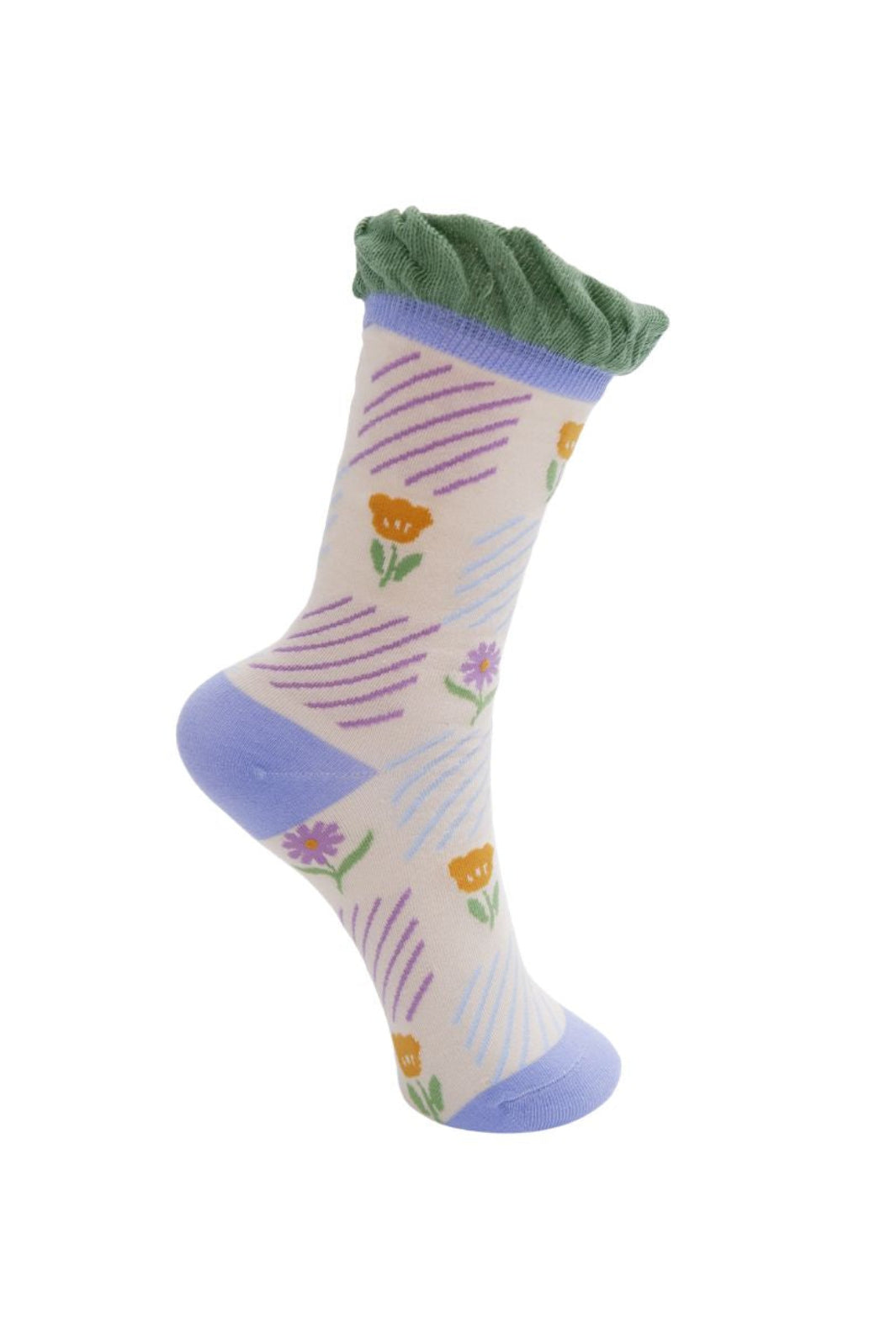 Black Colour - Bcblaine Sock 8525 - Jade Lavender