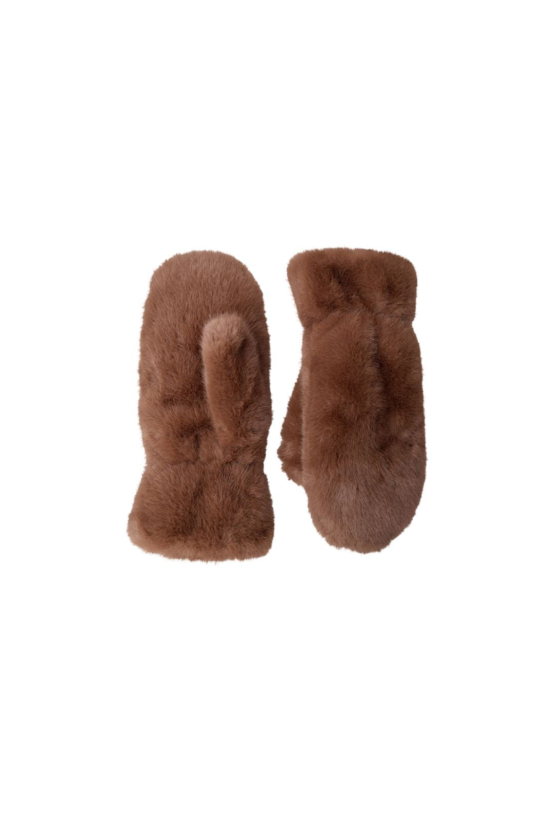 Black Colour - Bcblaze Soft Mittens 8022 - Espresso