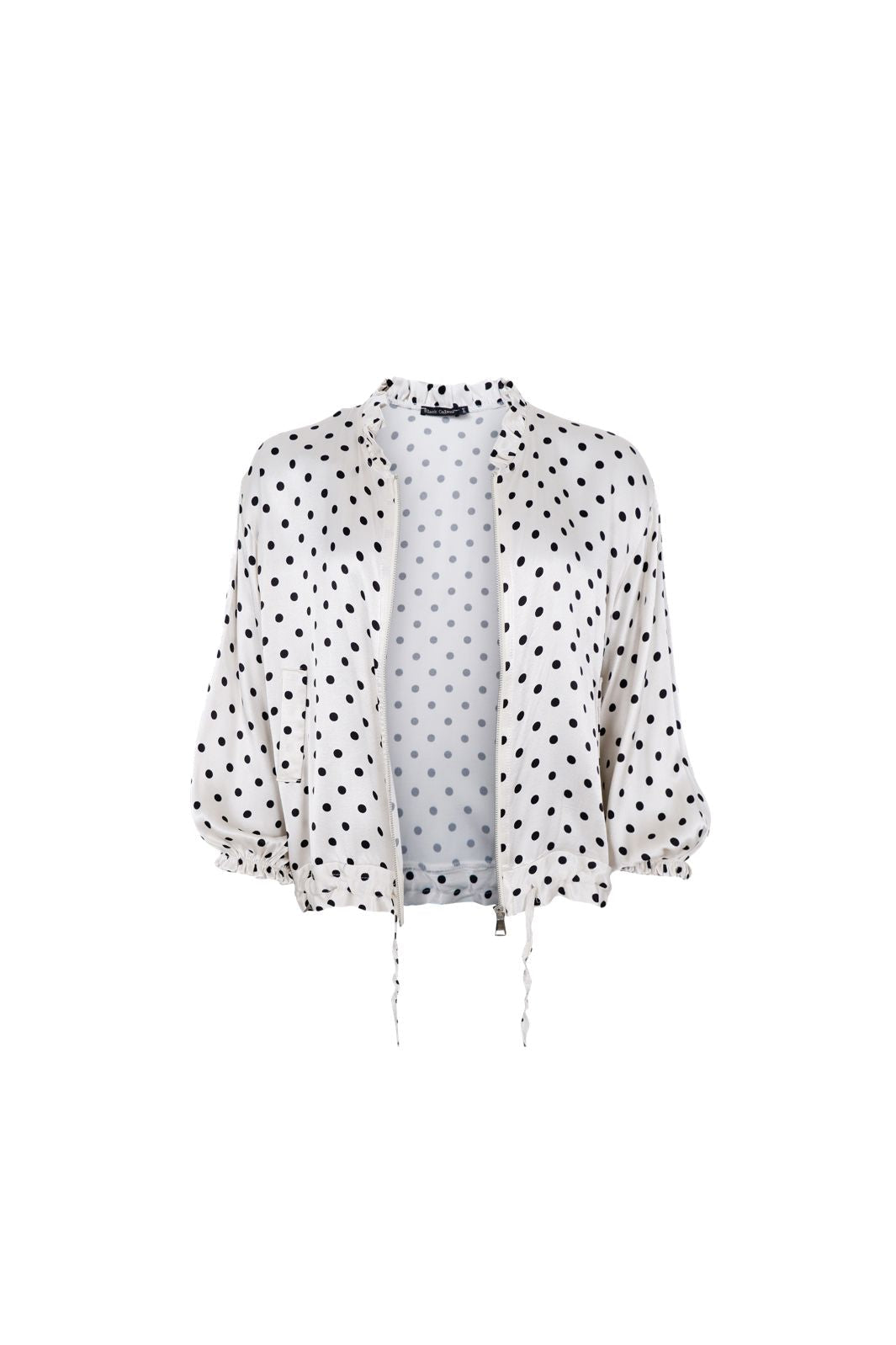 Black Colour - Bccaitlin Bomber Shirt 41107 - Off White
