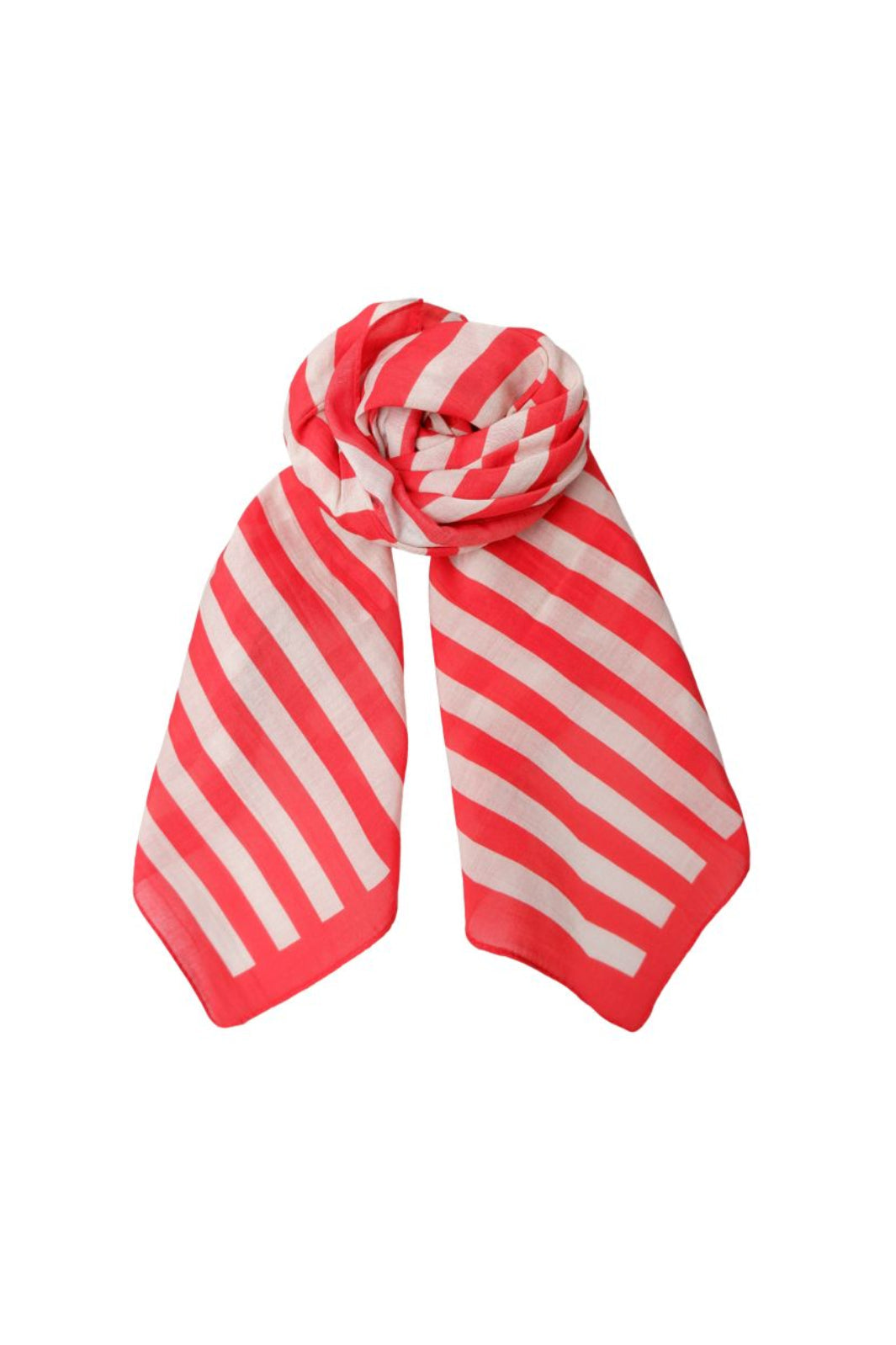 Black Colour - Bccamille Mini Scarf 3681 - Red