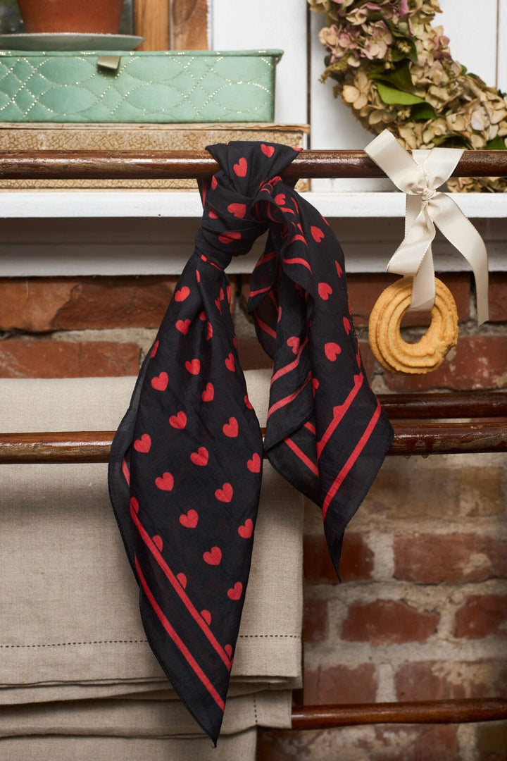 Black Colour - Bcclaudia Love Mini Scarves 3618 - Black