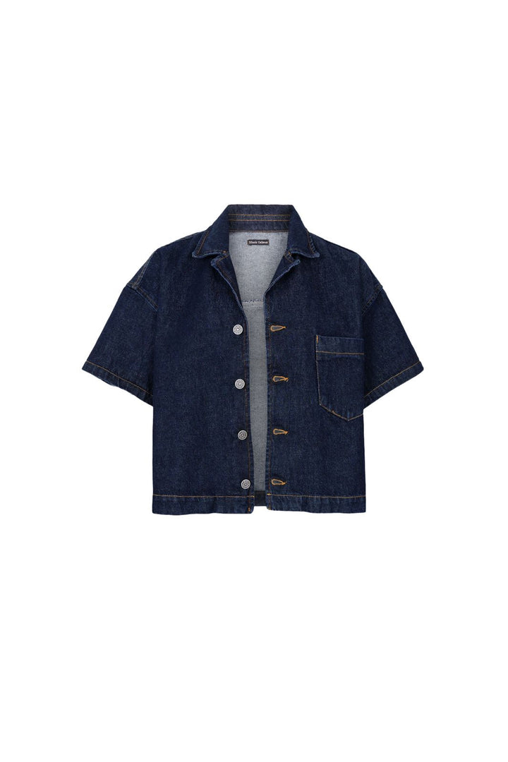 Black Colour - Bcdafne Denim Jacket 41283 - Dk. Denim