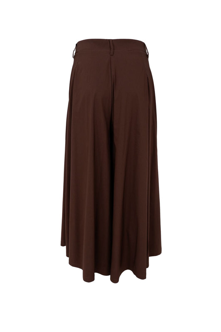 Black Colour - Bcdavina Split Skirt 41040 - Coffee