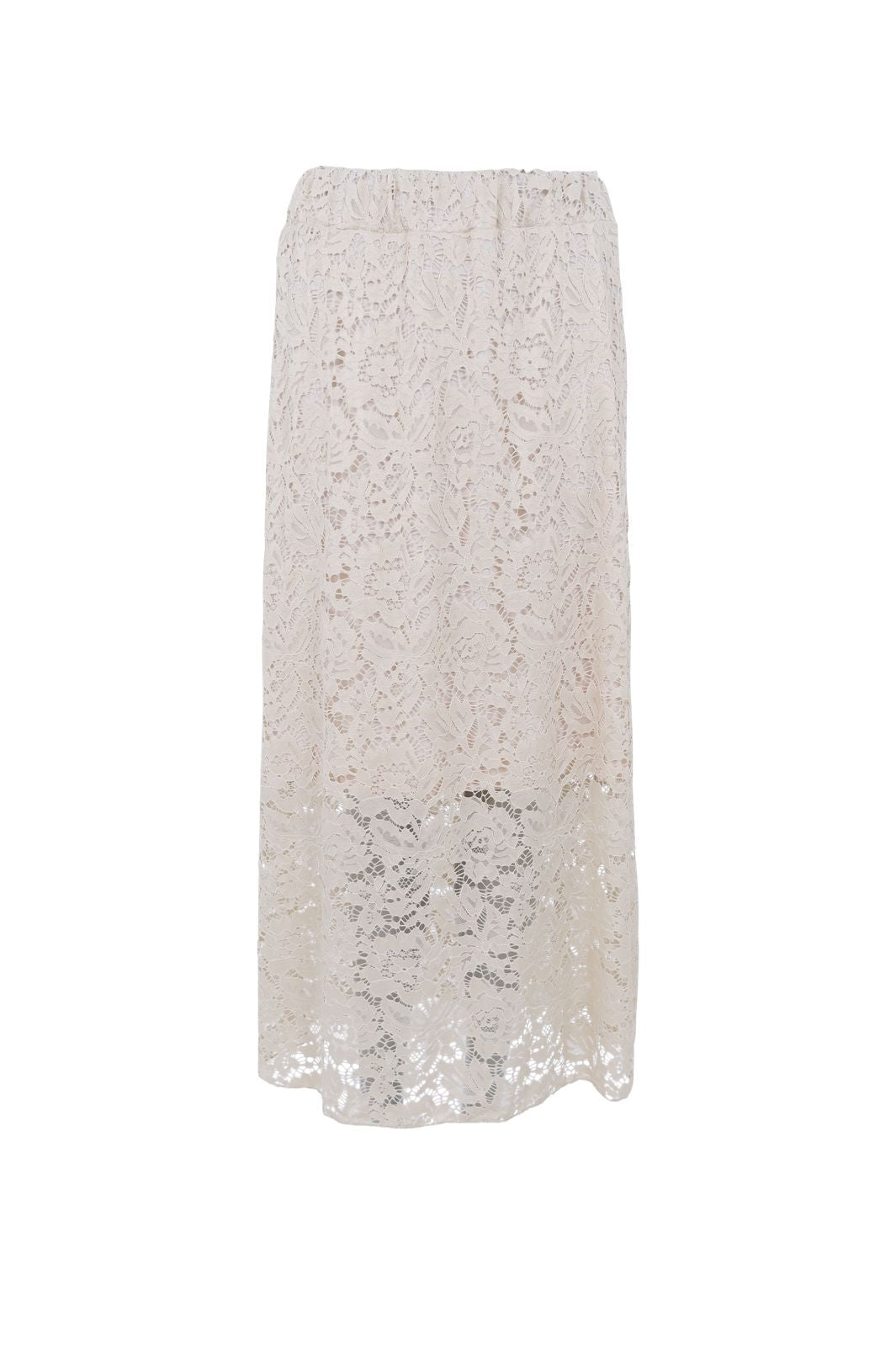 Black Colour - Bcdebbie Lace Skirt 41080 - Cream