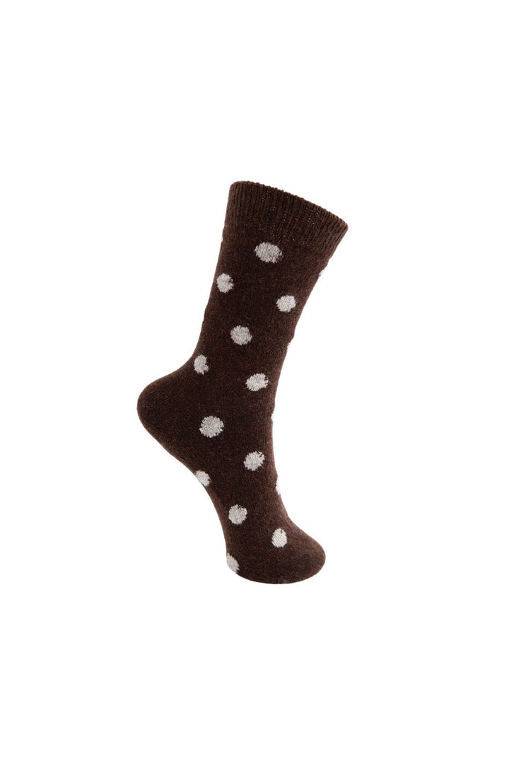Black Colour - Bcheather Sock 4396 - Coffee