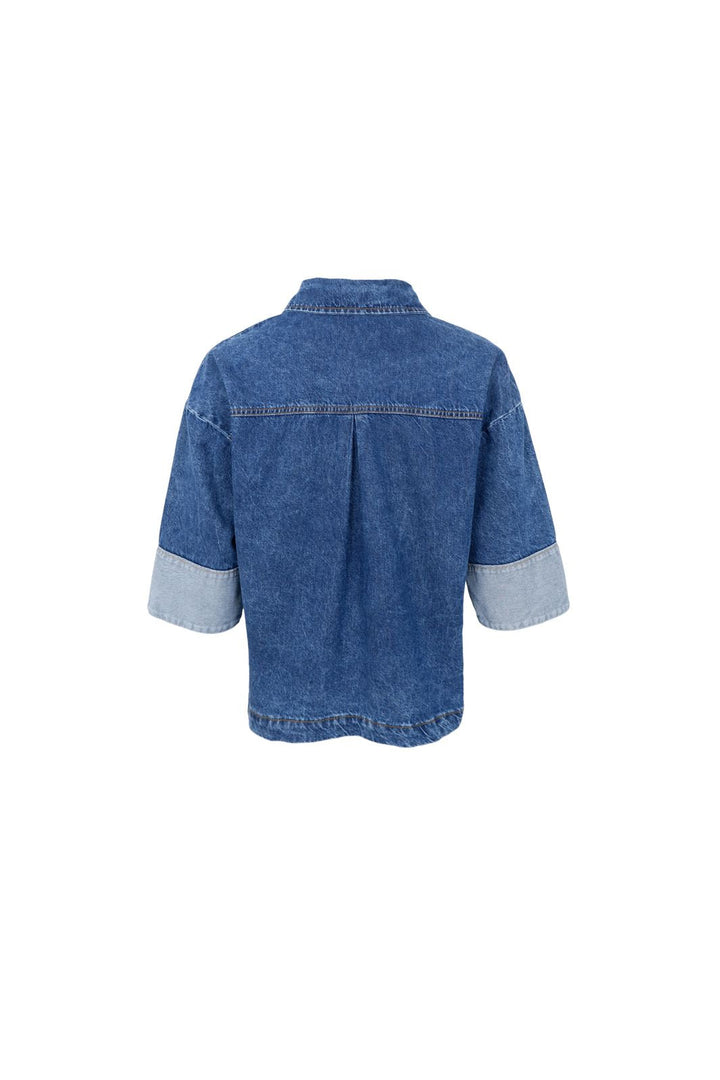 Black Colour - Bcizzy Denim Jacket 41065 - Mid Blue